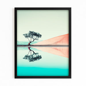 Mint Mirror Landscape Photography Prints