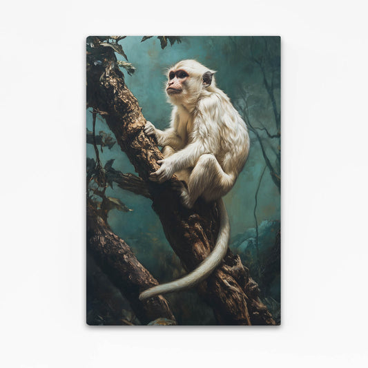 Misty Forest Branch Monkey Wall Decor – misty forest branch monkey canvas print