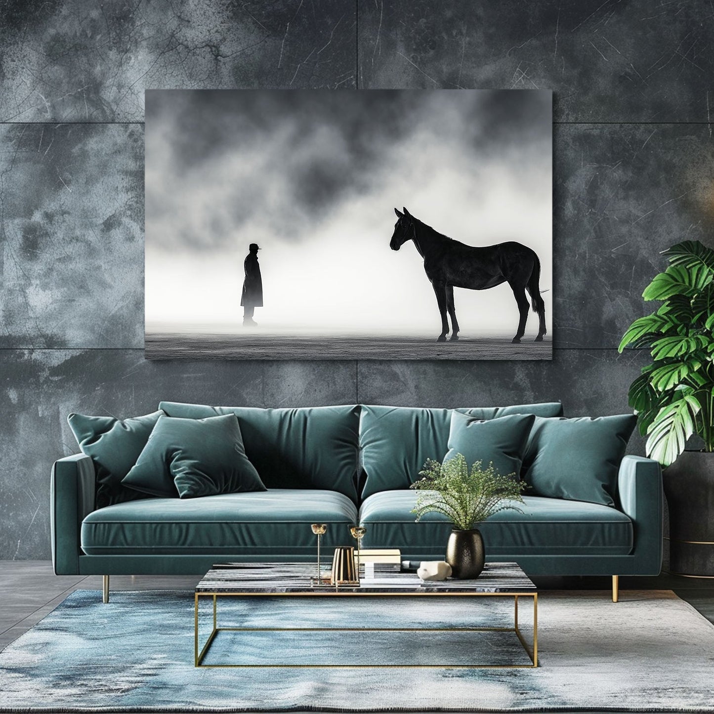 Misty Horse Photography Prints – canvas print, view 4