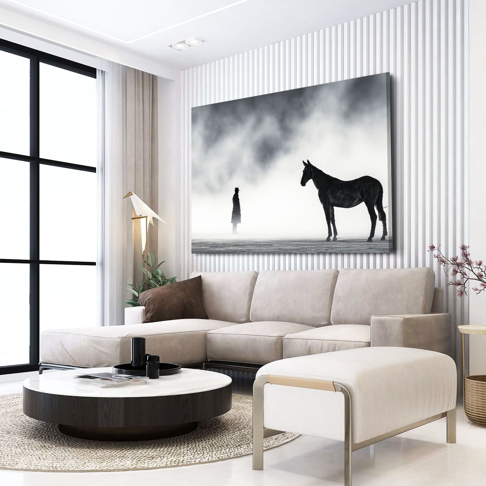 Misty Horse Photography Prints – canvas print, view 5