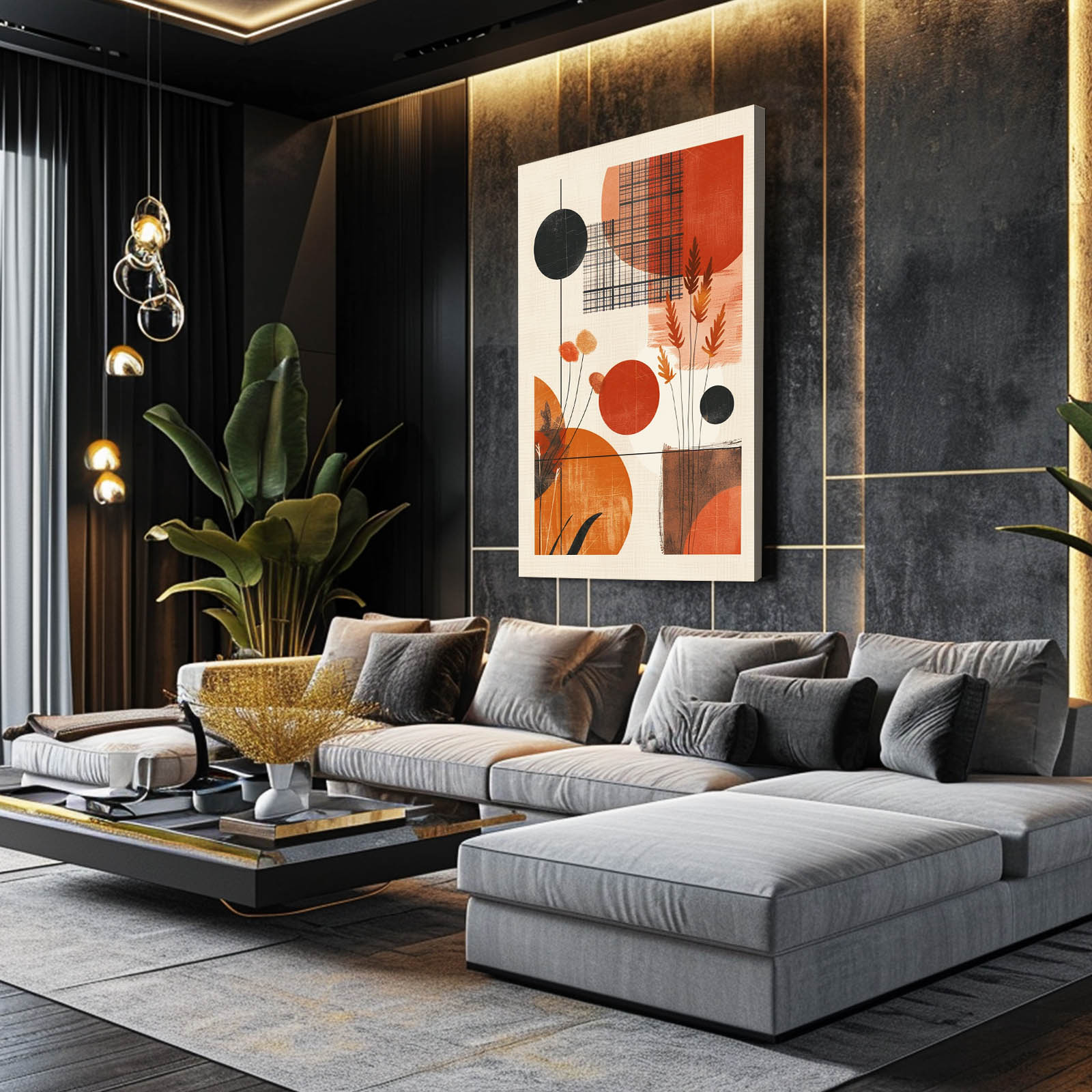 Modern Boho Wall Artwork