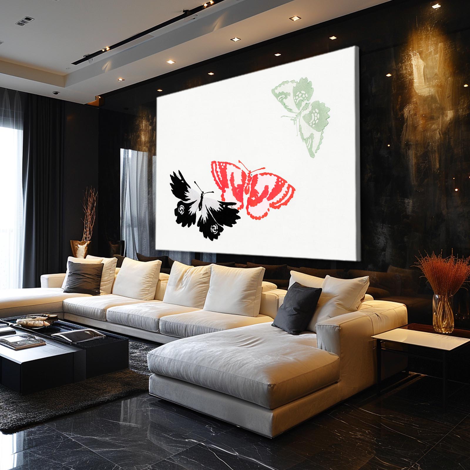 Modern Butterfly Wall Art
