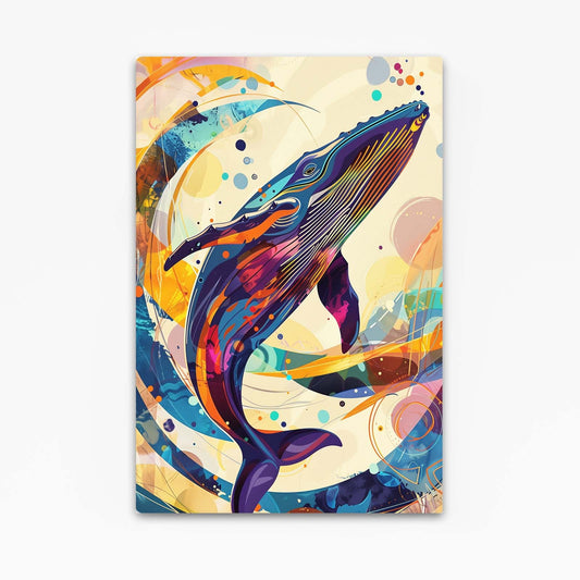 Modern Pop Art Whale
