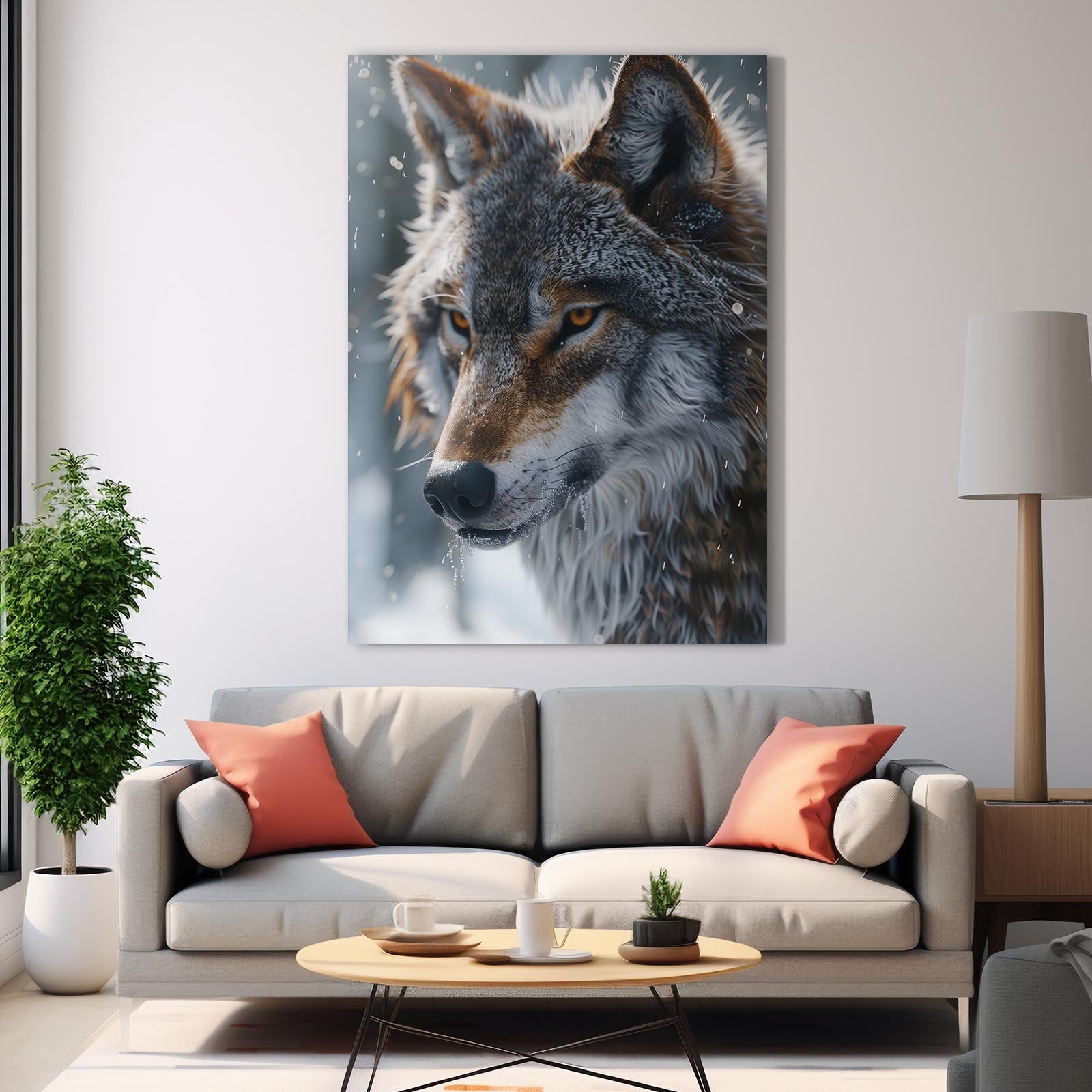 Modern Wolf Art
