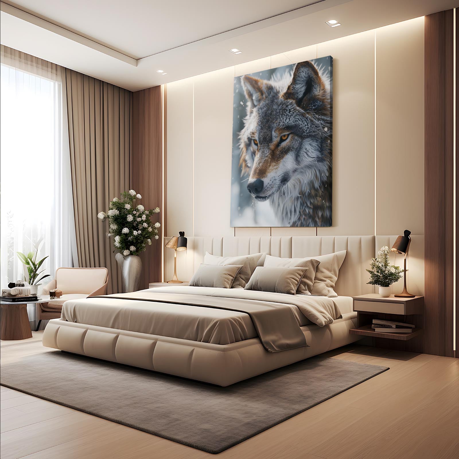 Modern Wolf Art