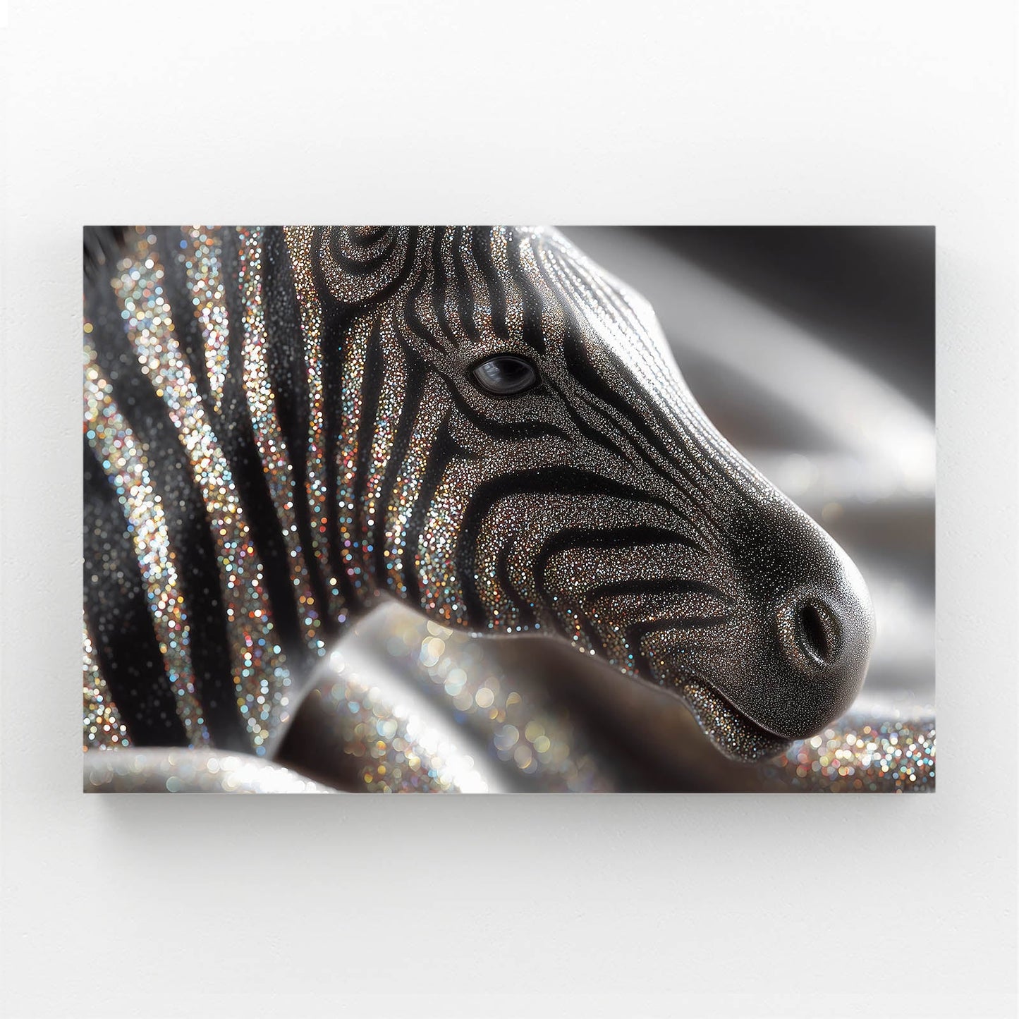 Modern Zebra Art – modern canvas print