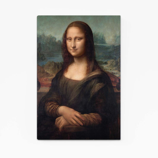 Mona Lisa Da Vinci Canvas — realism canvas print, canvas print on white background
