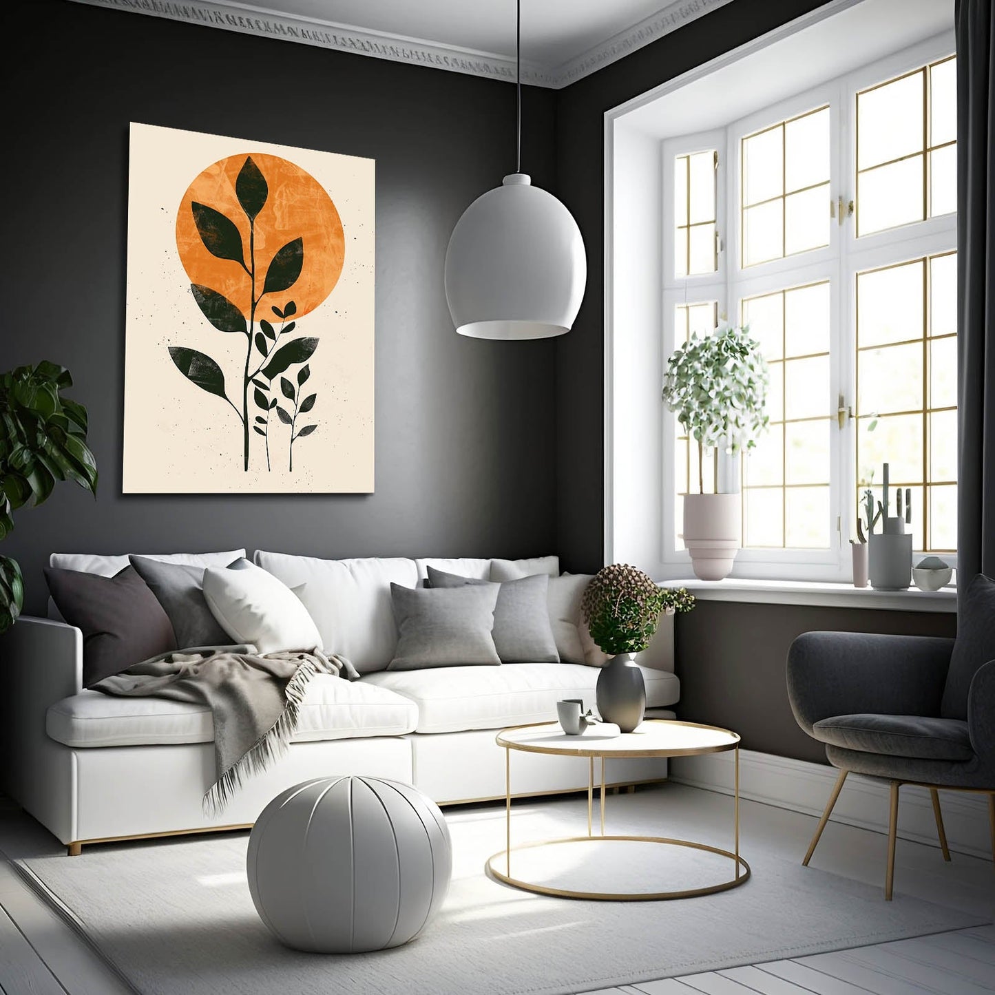 Moon Boho Art Wall