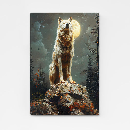 Mountain Wolf Art
