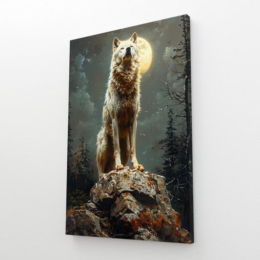 Mountain Wolf Art