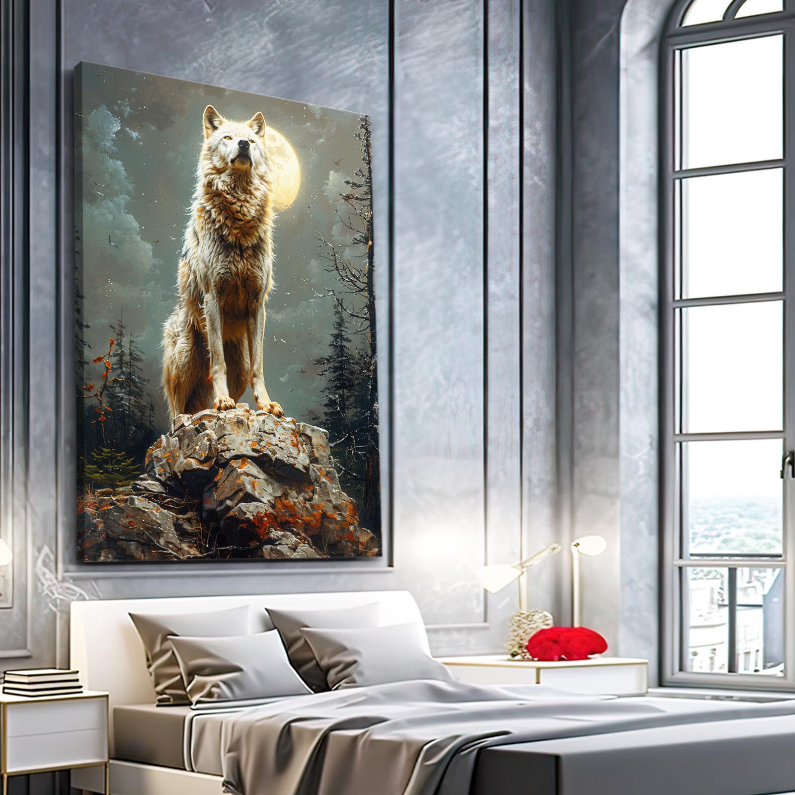 Mountain Wolf Art