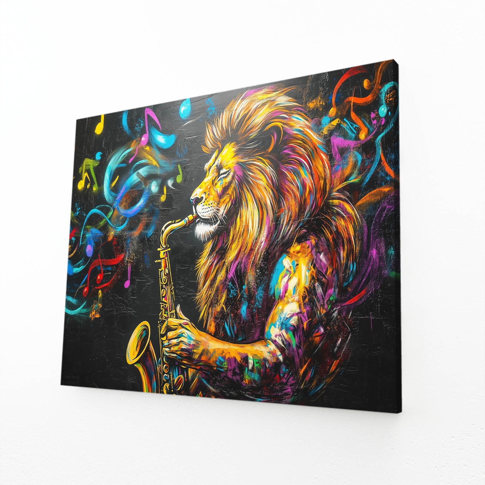Musical Lion Wall Art