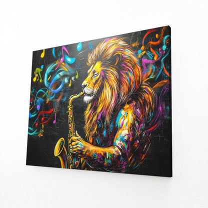 Musical Lion Wall Art