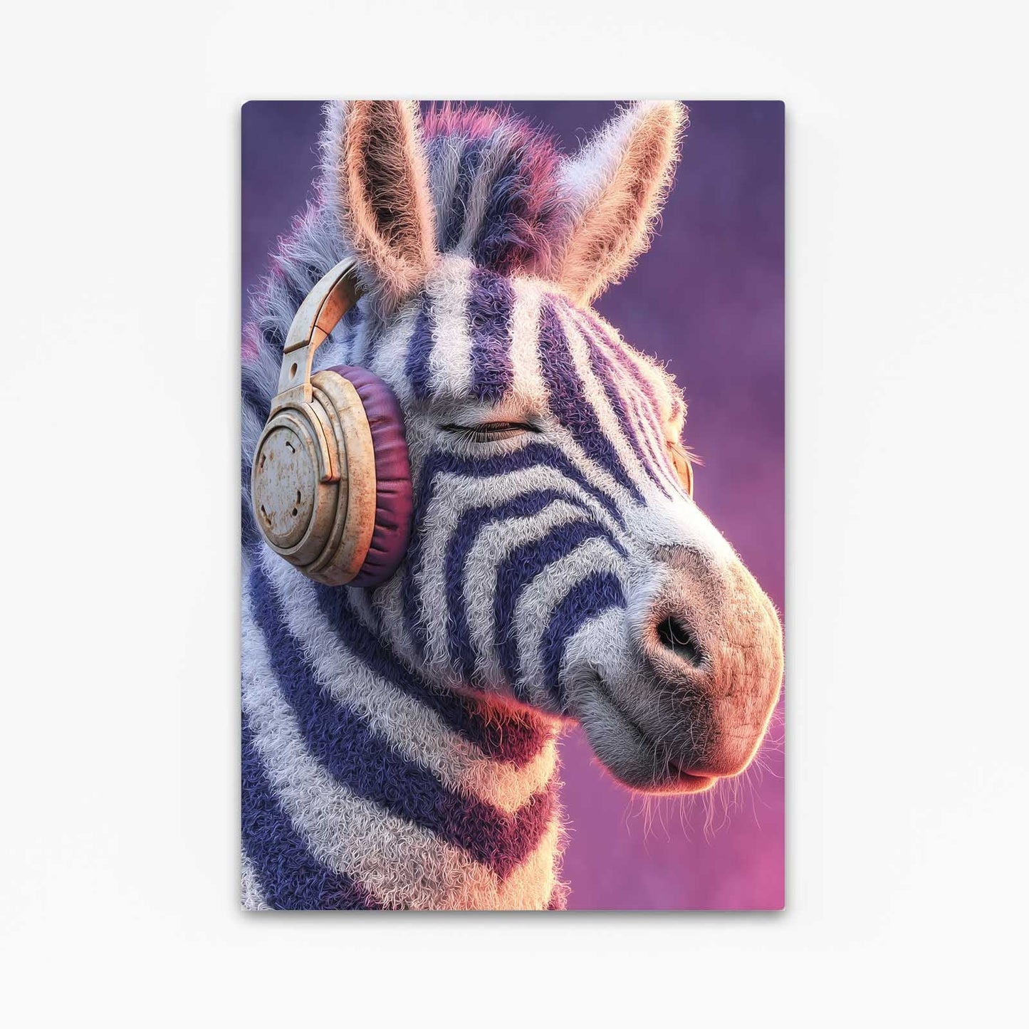 Musical Zebra Art – musical canvas print