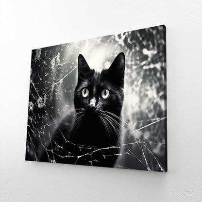 Mysterious Cat Wall Art
