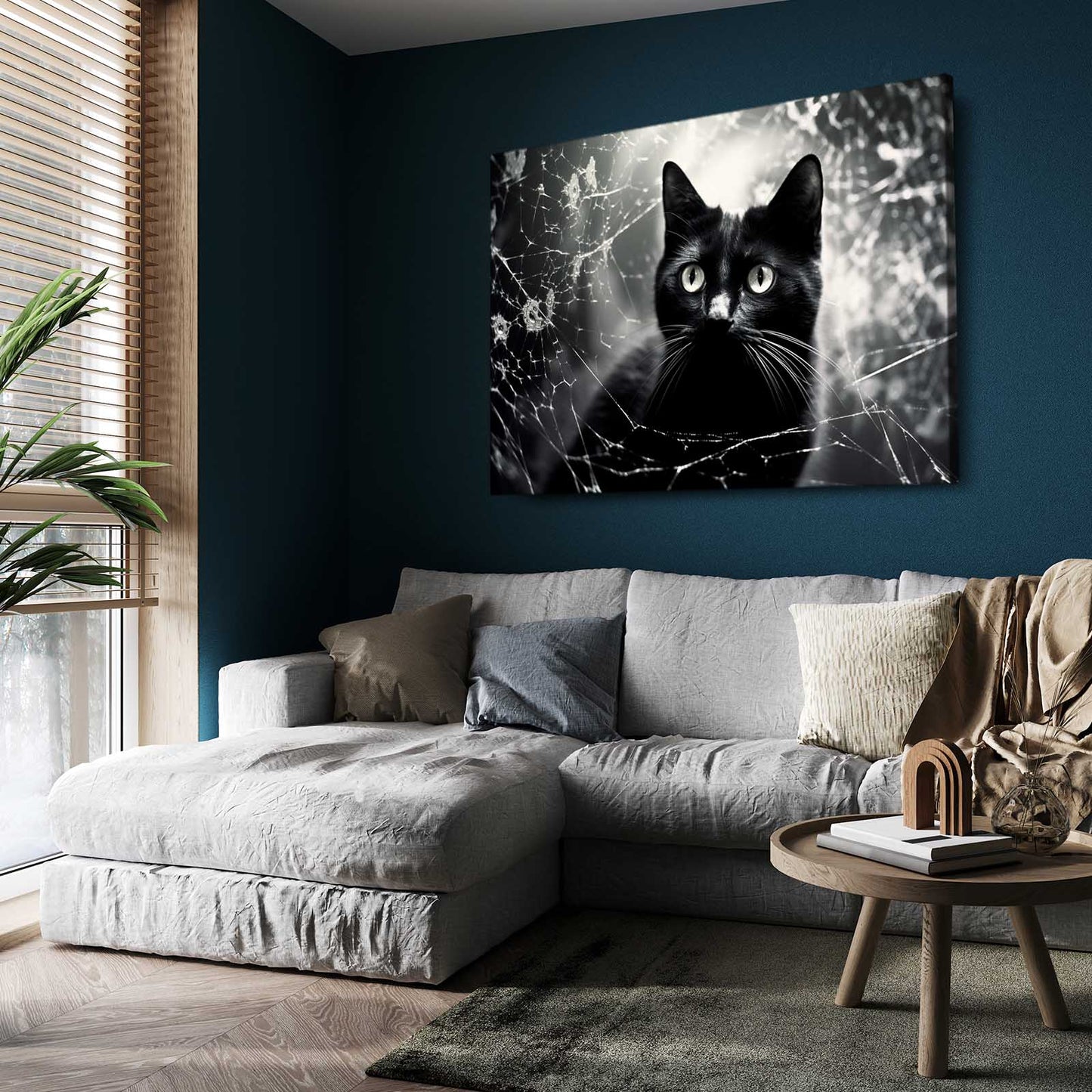 Mysterious Cat Wall Art