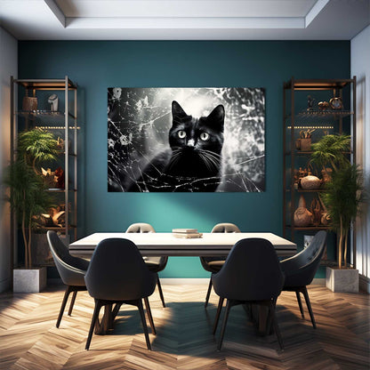 Mysterious Cat Wall Art