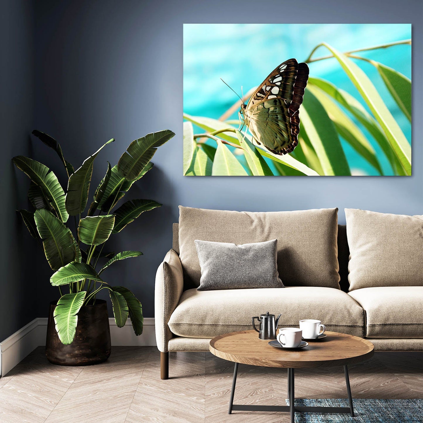 Natural Butterfly Wall Art