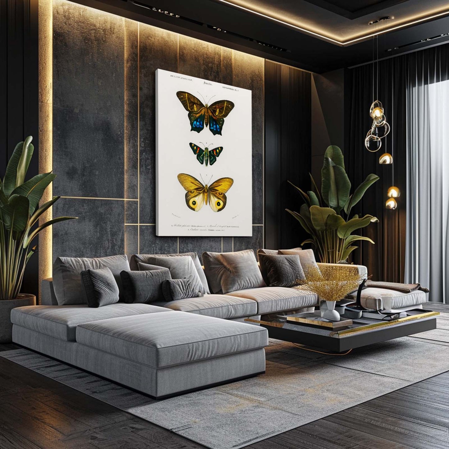 Naturalist Butterfly Wall Art