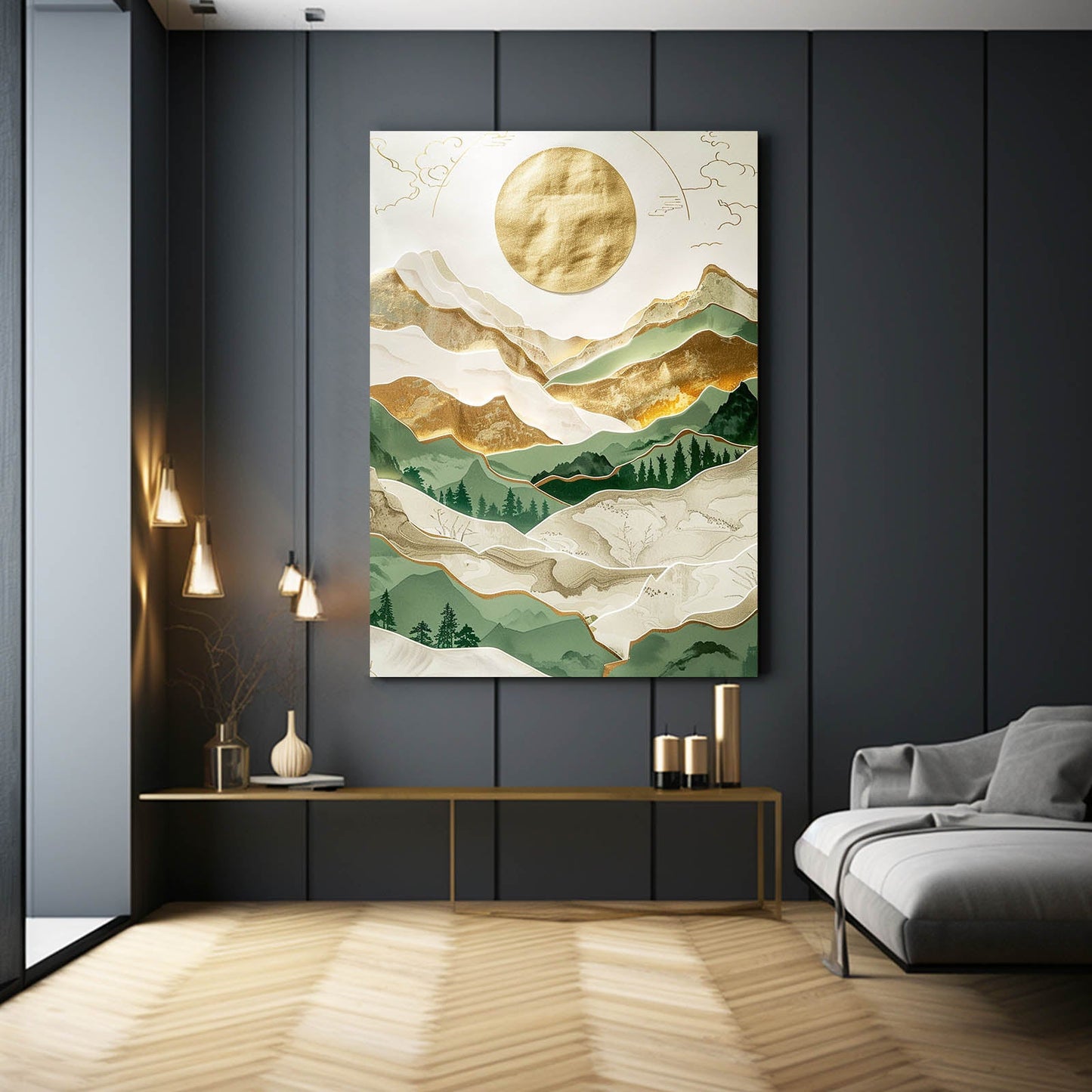 Nature Landscape Boho Art