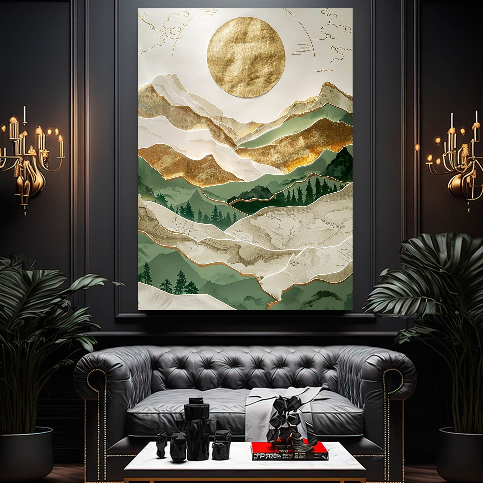 Nature Landscape Boho Art