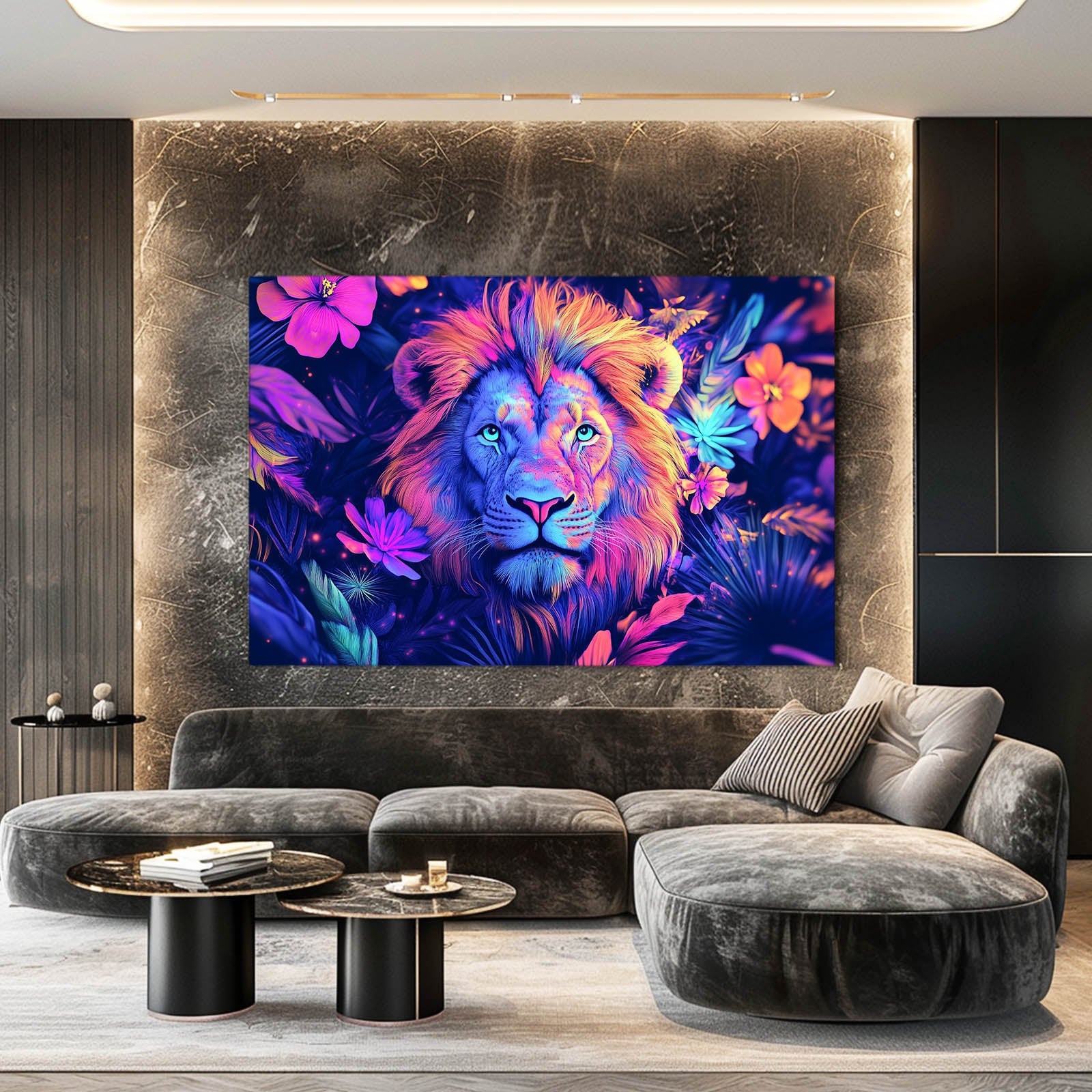 Nature Lion Artwork