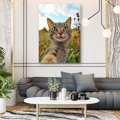 Nature Selfie Cat Art