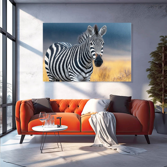 Nature Zebra Prints – styled in a furnished interior