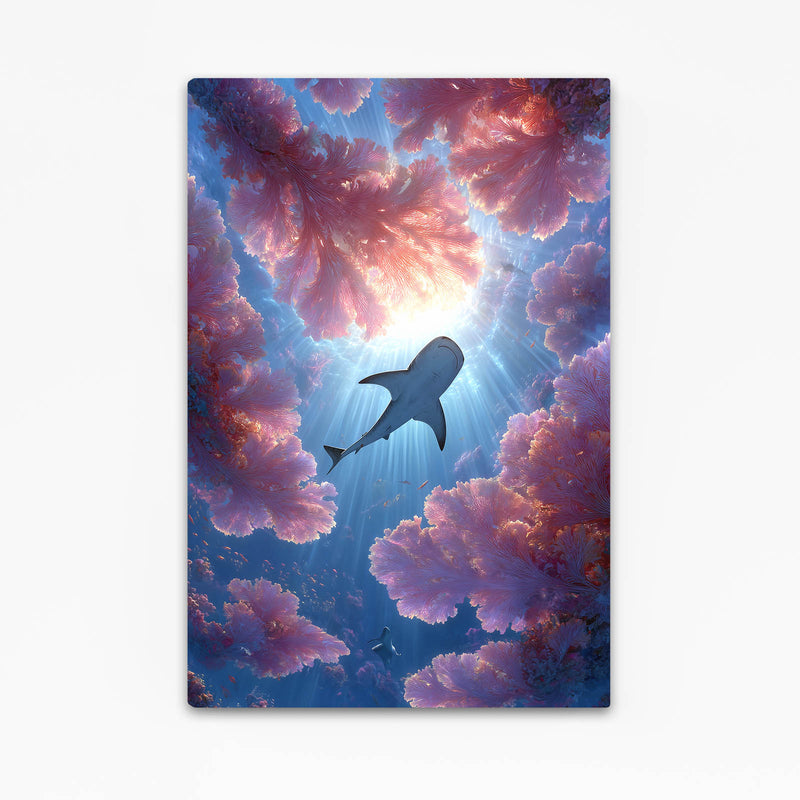 Nebula Cloud Cosmic Shark Canvas – nebula cloud cosmic shark canvas print
