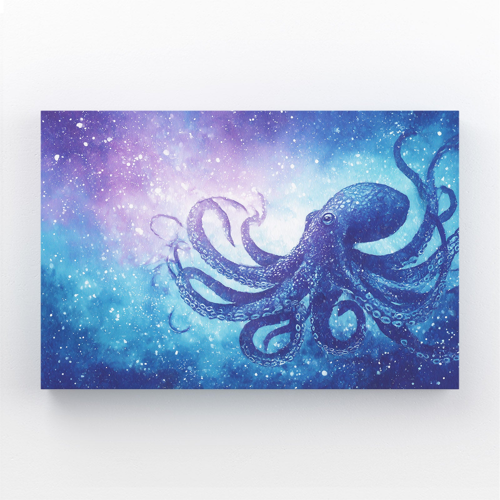 Nebula Cloud Octopus Wall Art – nebula cloud octopus canvas print