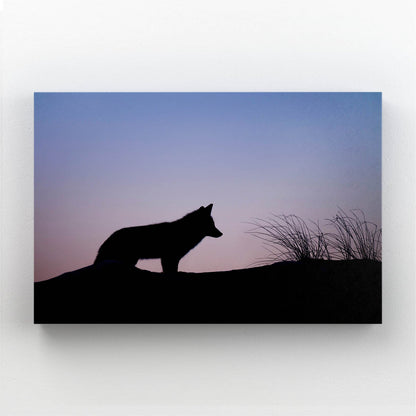Night Wolf Art