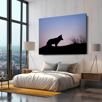 Night Wolf Art