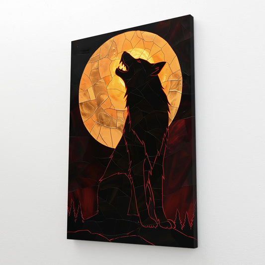 Night Wolf Wall Art