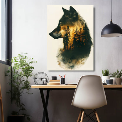 Nordic Wolf Art