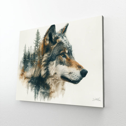 Nordic Wolf Wall Art