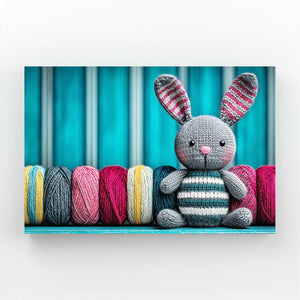 Nursery Rabbit Canvas Art