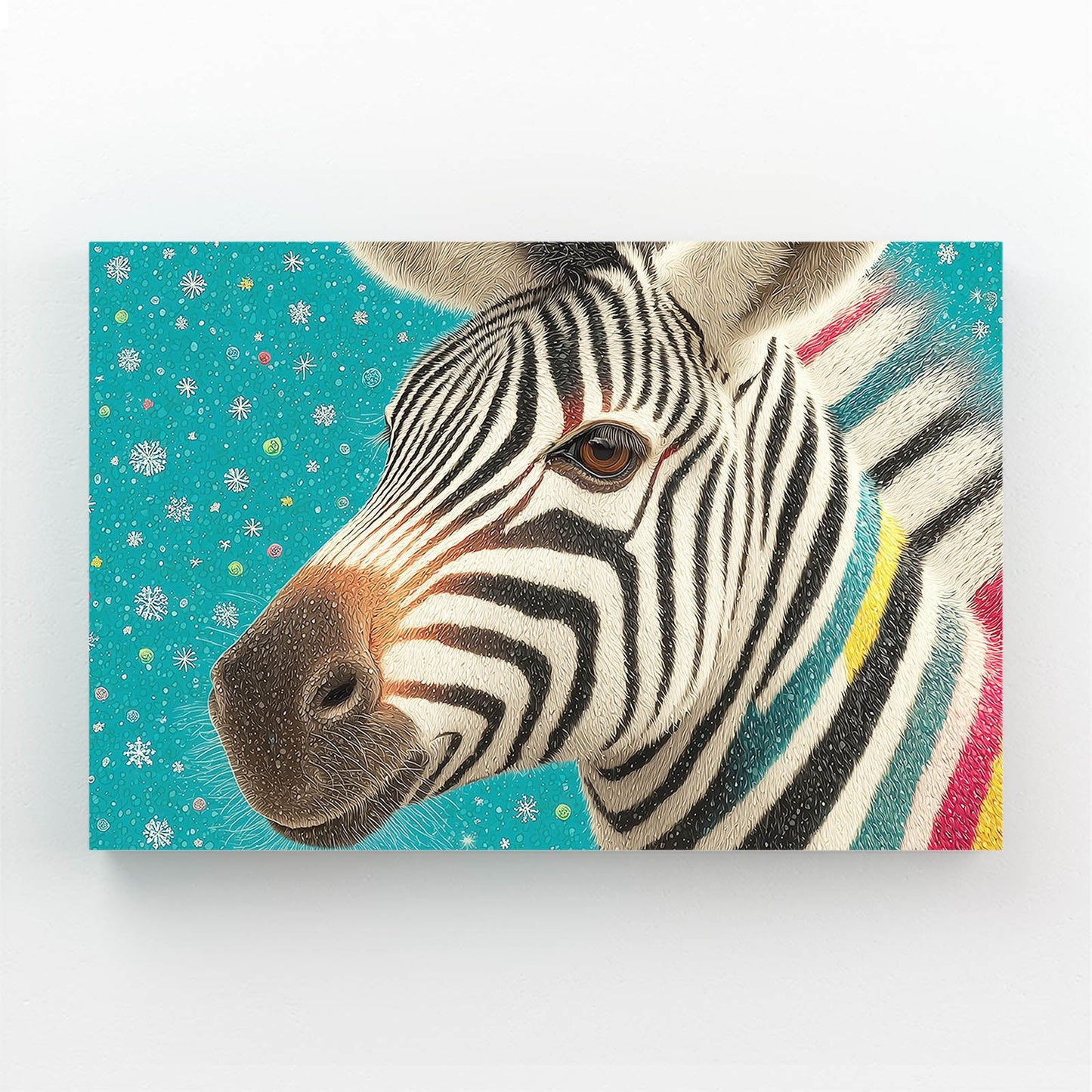 Nursery Zebra Canvas – nursery canvas print