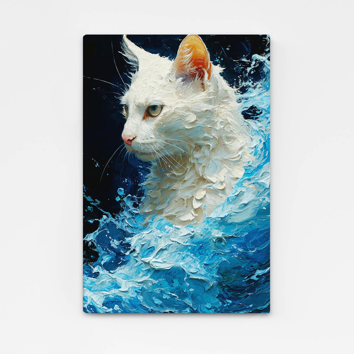 Ocean Majesty Cat Art