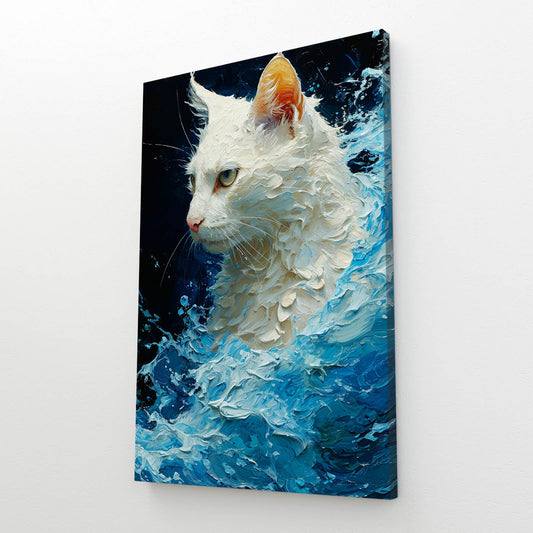 Ocean Majesty Cat Art