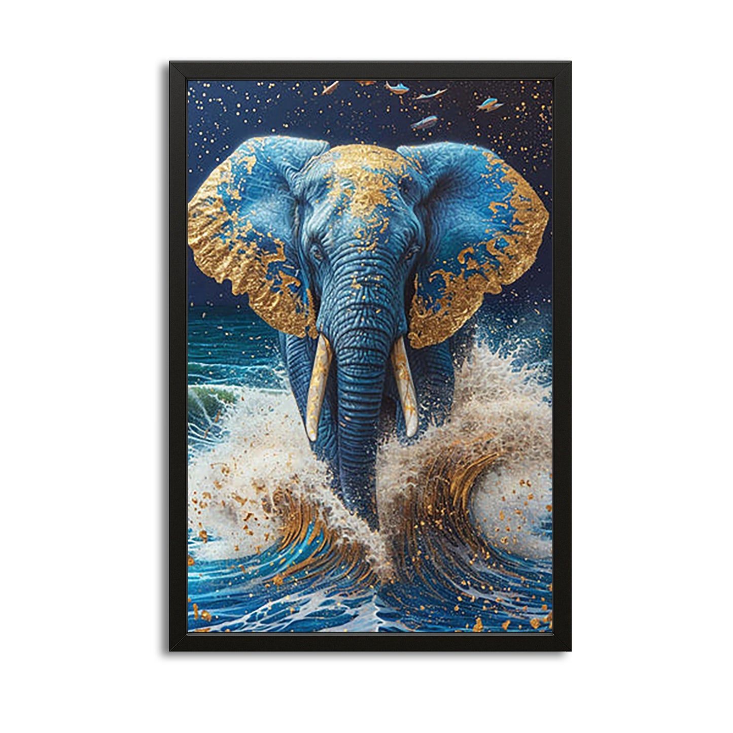 Ocean Majesty Elephant Art