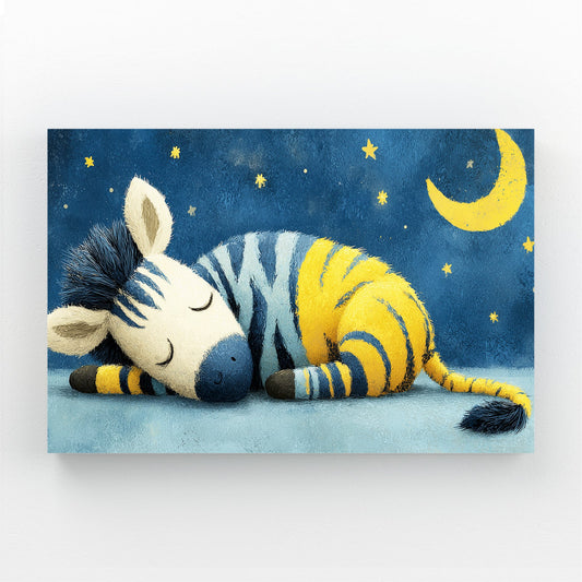 Orange Zebra Prints – styled in a furnished interior