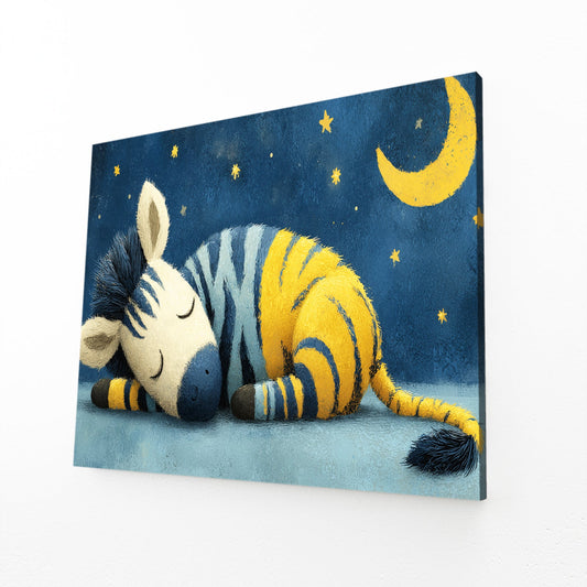 Orange Zebra Prints – orange canvas print