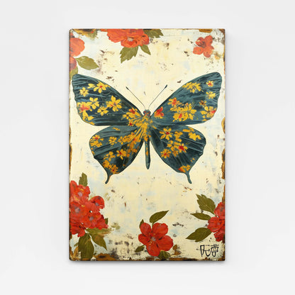 Oriental Butterfly Wall Art