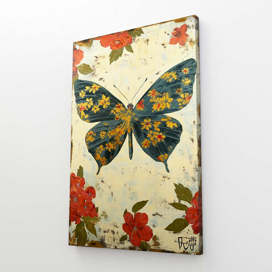 Oriental Butterfly Wall Art