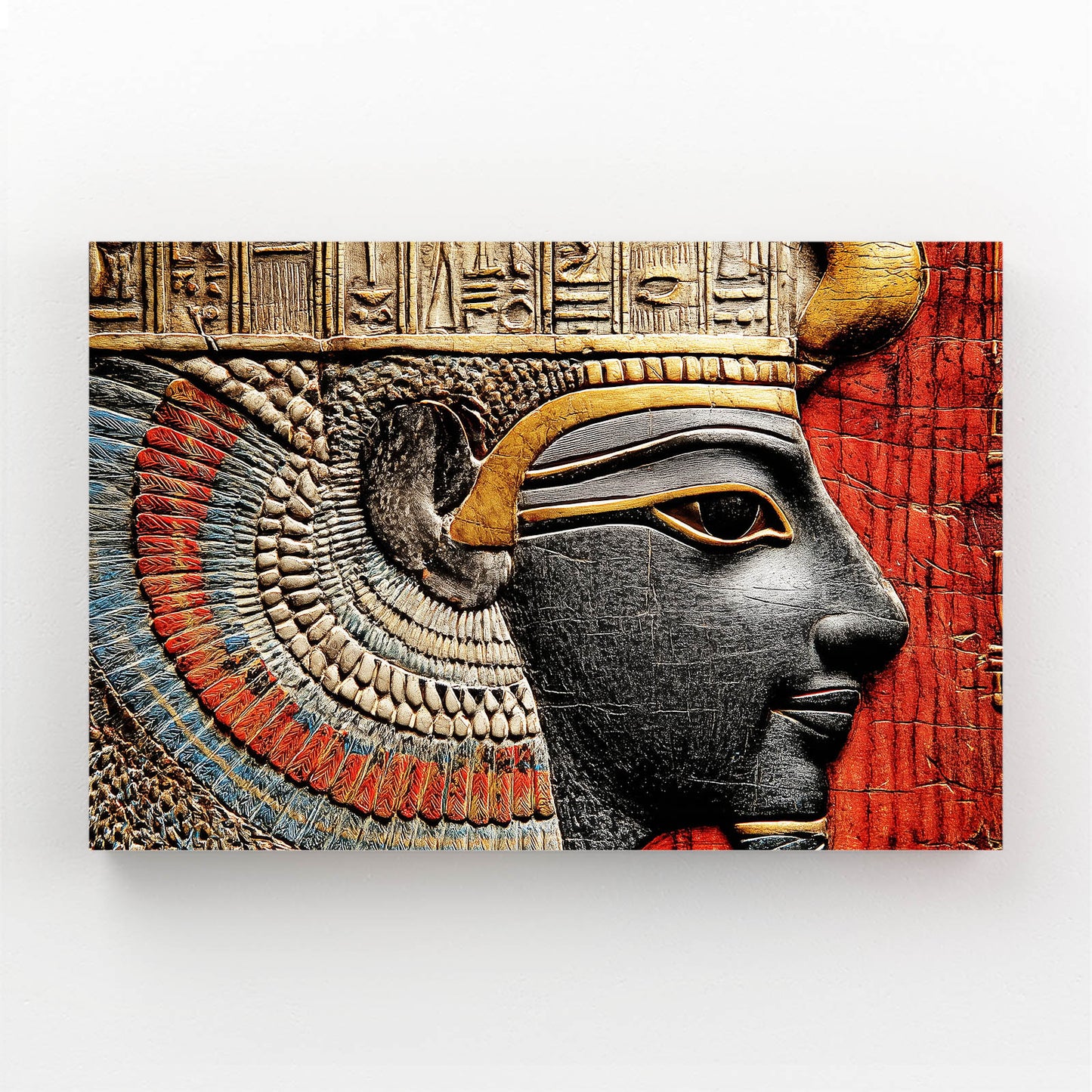 Ornate Goddess Profile Egyptian Canvas – ornate goddess profile egyptian canvas print