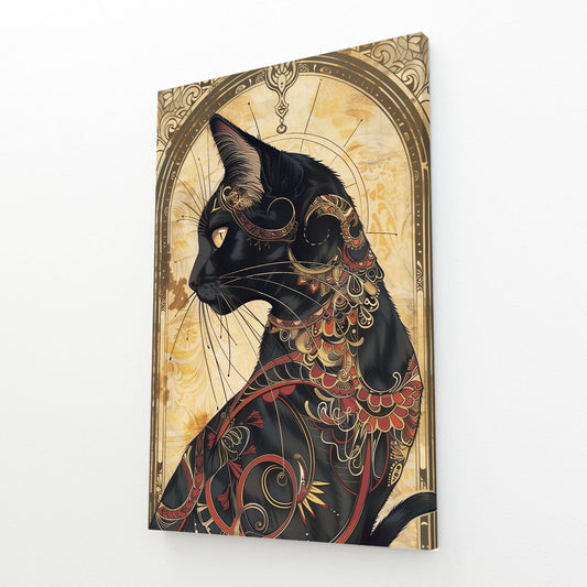Ornate Majesty Cat Wall Art