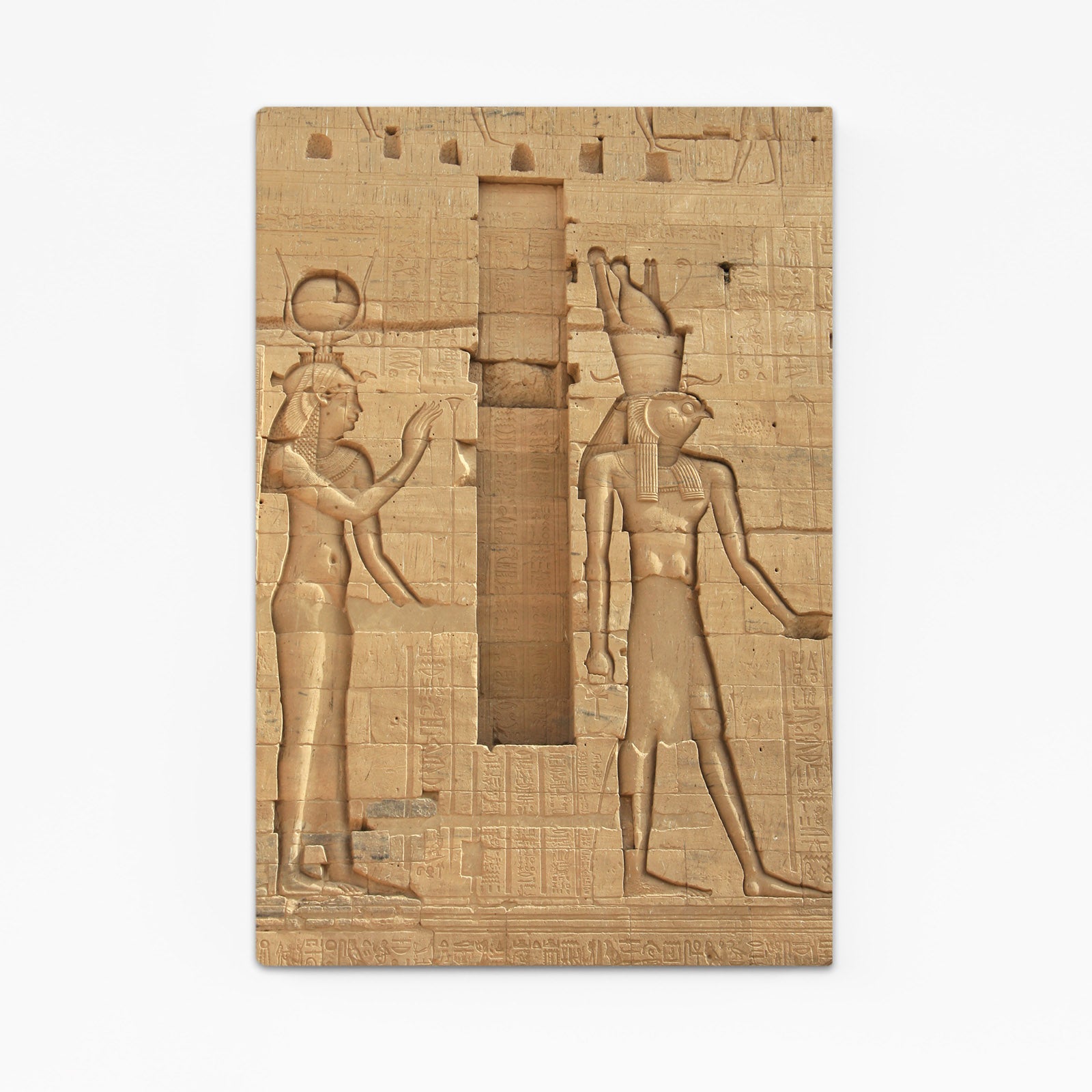 Papyrus Relief Carving Egyptian Wall Art – papyrus relief carving egyptian canvas print