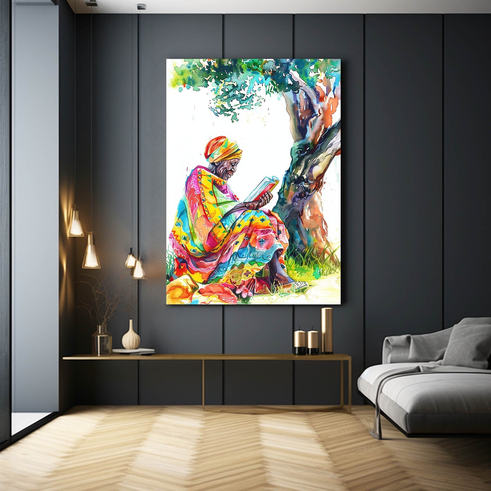 Peaceful African Art