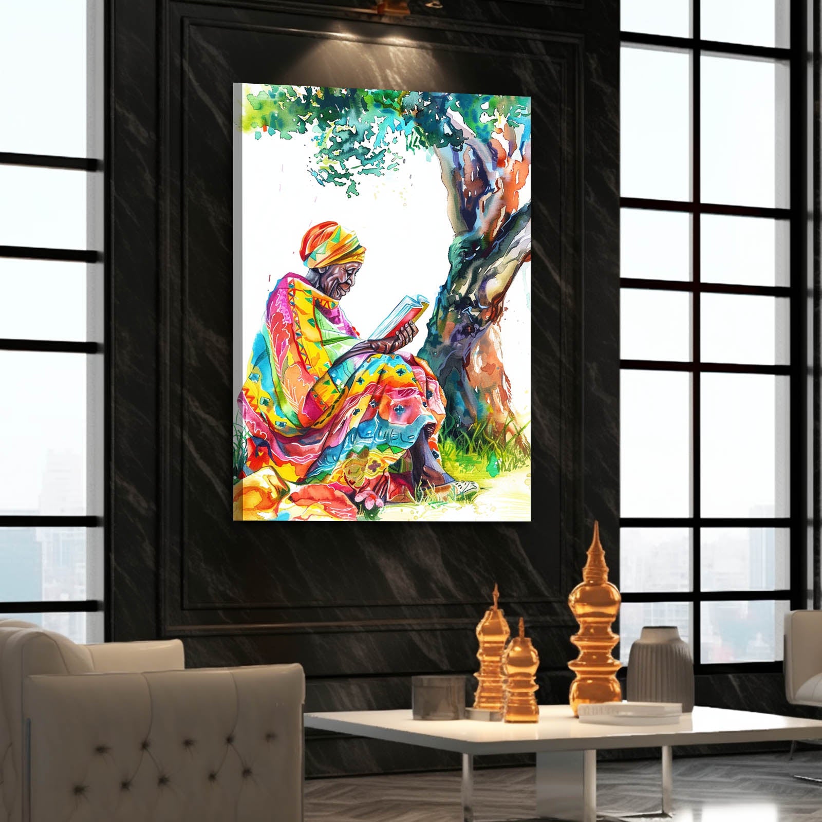 Peaceful African Art