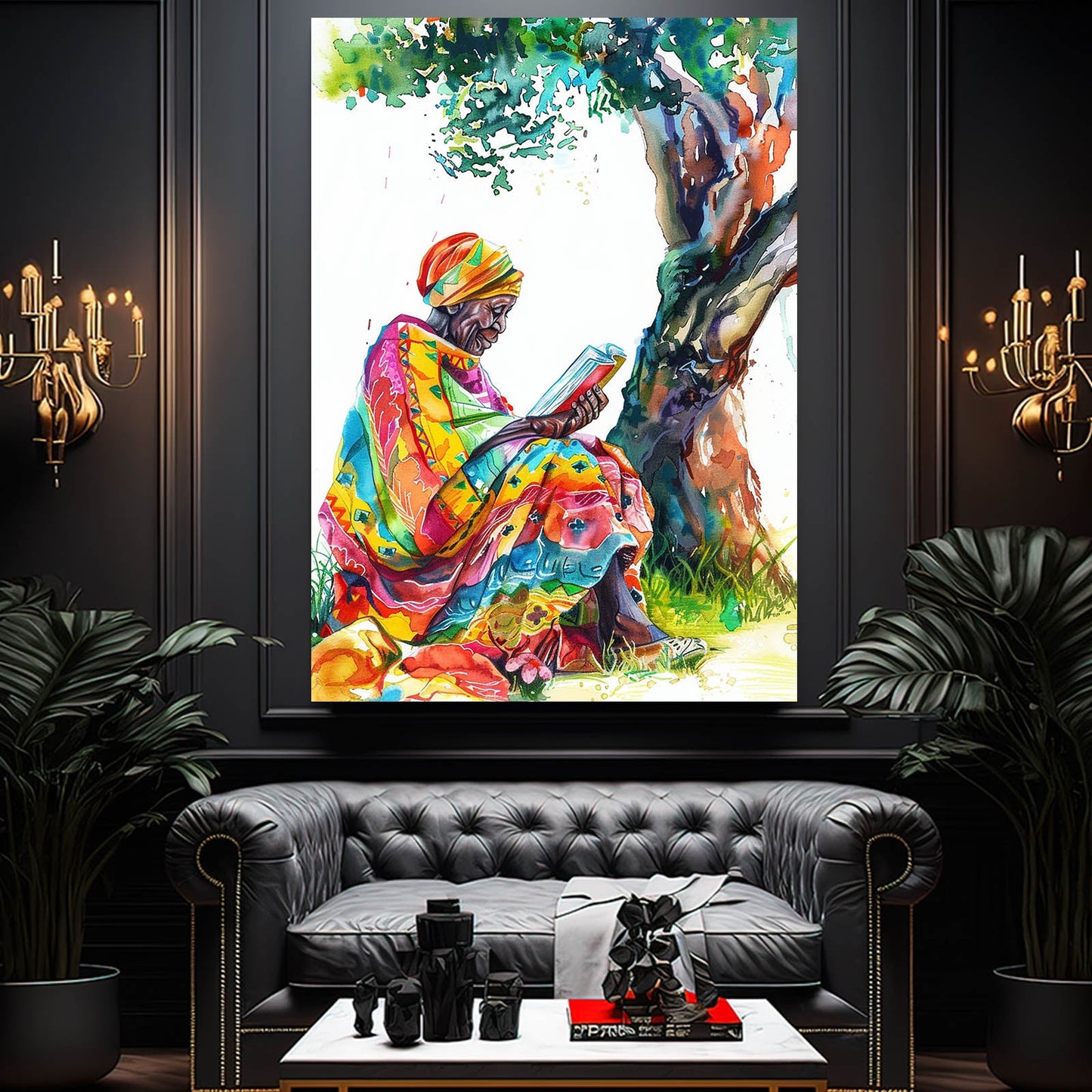 Peaceful African Art